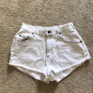 vintage Lee high waisted shorts